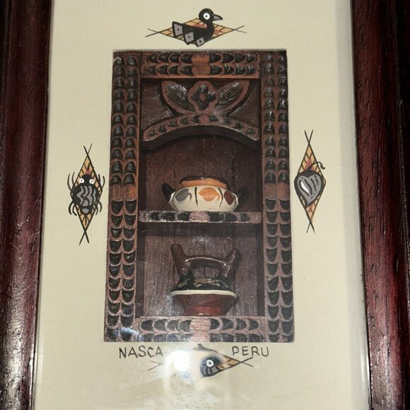 Made In Peru Minature Pottery Display - Picture 2 of 4